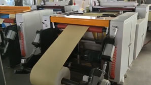 HKA不干膠高速橫切機(jī)，小型不干膠切張機(jī)