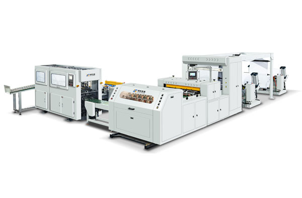 HKS-A4系列四卷全自動(dòng)切紙機(jī)+包裝機(jī)